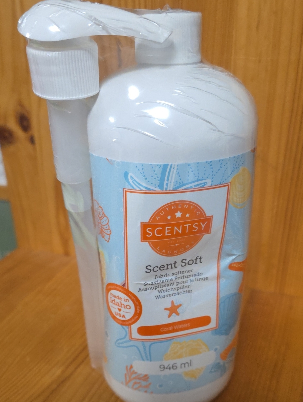 Scentsy Scent Soft Coral Waters Fabric Softener